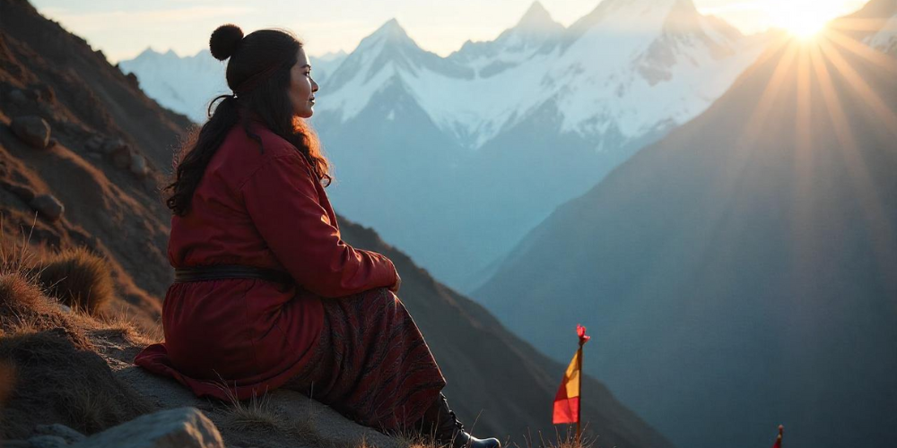 peaceful travel look like